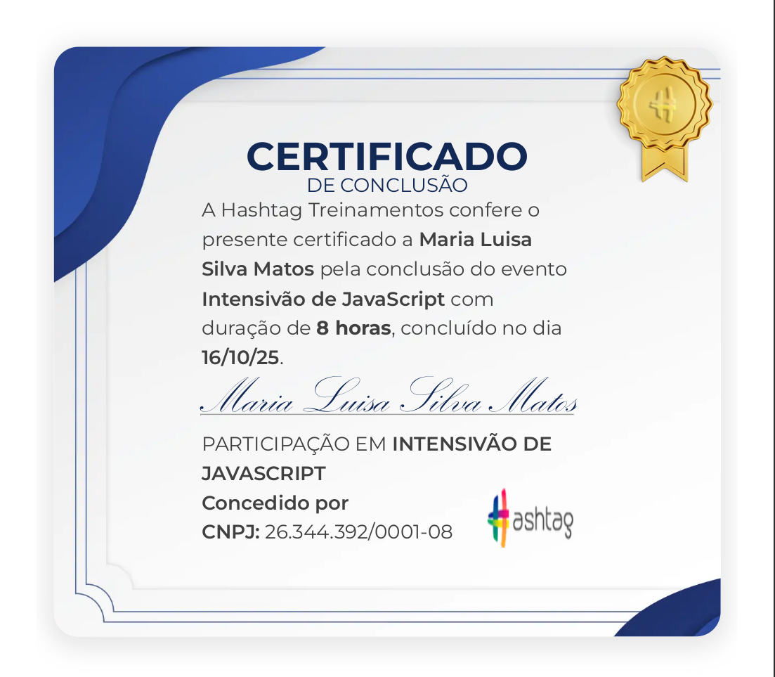 Certificado Front-End